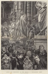 Parmi les immortels, au service à l